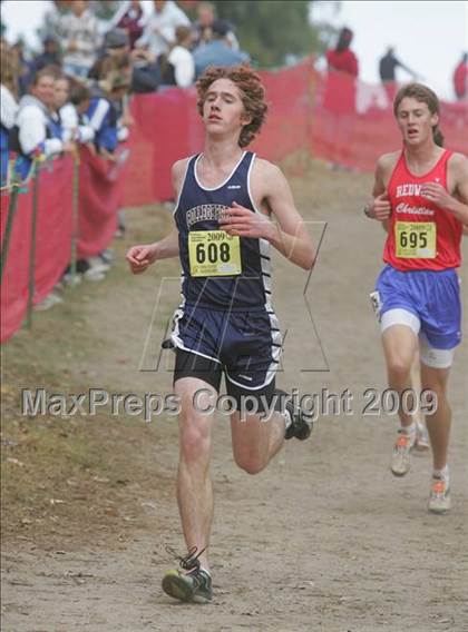 Thumbnail 3 in CIF State Cross Country Championships (D5 Boys) photogallery.