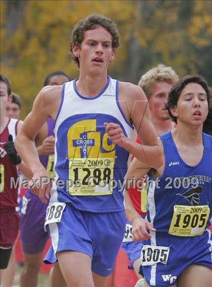 Thumbnail 2 in CIF State Cross Country Championships (D5 Boys) photogallery.