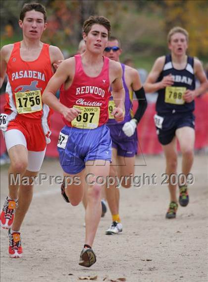 Thumbnail 1 in CIF State Cross Country Championships (D5 Boys) photogallery.
