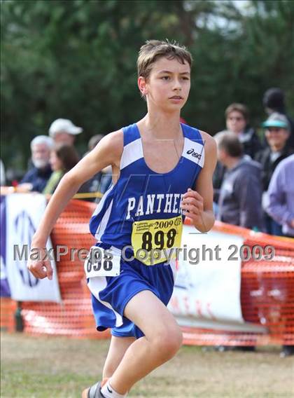 Thumbnail 2 in CIF State Cross Country Championships (D5 Boys) photogallery.