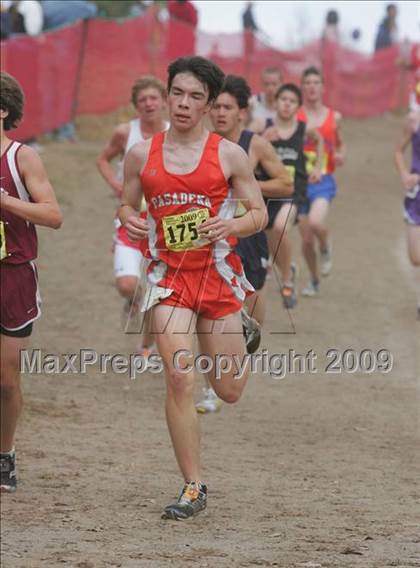 Thumbnail 3 in CIF State Cross Country Championships (D5 Boys) photogallery.