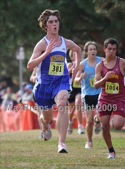 Thumbnail 3 in CIF State Cross Country Championships (D5 Boys) photogallery.