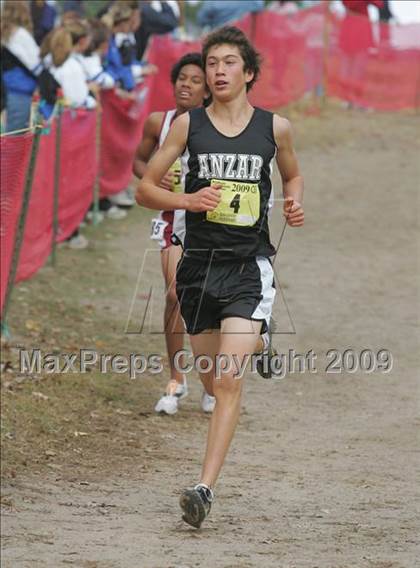 Thumbnail 3 in CIF State Cross Country Championships (D5 Boys) photogallery.