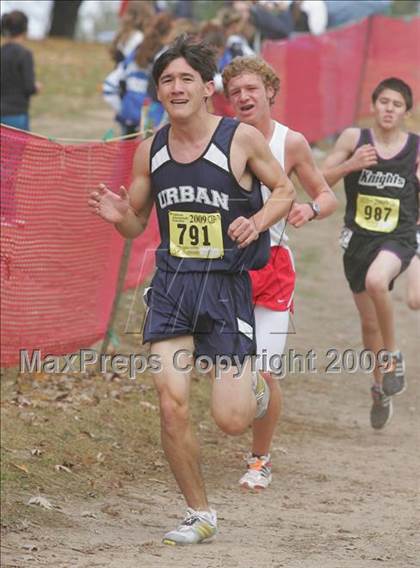 Thumbnail 1 in CIF State Cross Country Championships (D5 Boys) photogallery.