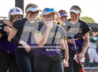 Thumbnail 2 in Harlingen South vs. Liberty Hill (UIL Softball 5A Region 2 & 4 Regional Semifinal) photogallery.