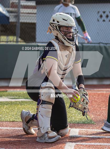 Thumbnail 2 in Harlingen South vs. Liberty Hill (UIL Softball 5A Region 2 & 4 Regional Semifinal) photogallery.
