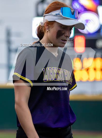 Thumbnail 1 in Harlingen South vs. Liberty Hill (UIL Softball 5A Region 2 & 4 Regional Semifinal) photogallery.