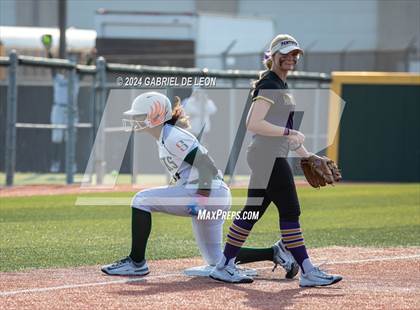 Thumbnail 3 in Harlingen South vs. Liberty Hill (UIL Softball 5A Region 2 & 4 Regional Semifinal) photogallery.