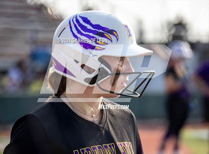 Thumbnail 2 in Harlingen South vs. Liberty Hill (UIL Softball 5A Region 2 & 4 Regional Semifinal) photogallery.