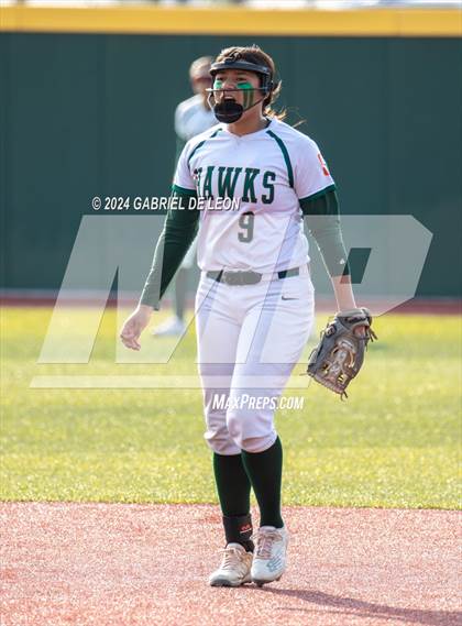 Thumbnail 2 in Harlingen South vs. Liberty Hill (UIL Softball 5A Region 2 & 4 Regional Semifinal) photogallery.