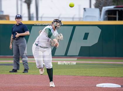 Thumbnail 3 in Harlingen South vs. Liberty Hill (UIL Softball 5A Region 2 & 4 Regional Semifinal) photogallery.