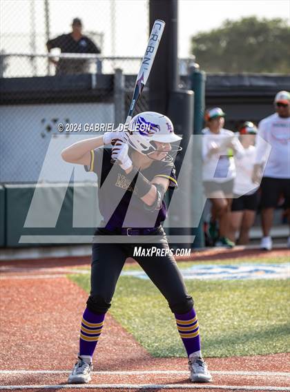 Thumbnail 3 in Harlingen South vs. Liberty Hill (UIL Softball 5A Region 2 & 4 Regional Semifinal) photogallery.
