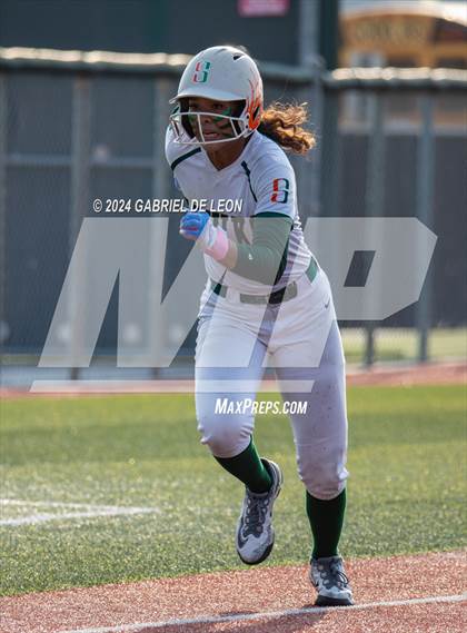 Thumbnail 3 in Harlingen South vs. Liberty Hill (UIL Softball 5A Region 2 & 4 Regional Semifinal) photogallery.