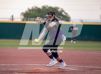Thumbnail 2 in Harlingen South vs. Liberty Hill (UIL Softball 5A Region 2 & 4 Regional Semifinal) photogallery.