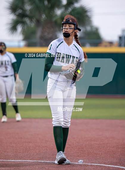 Thumbnail 1 in Harlingen South vs. Liberty Hill (UIL Softball 5A Region 2 & 4 Regional Semifinal) photogallery.