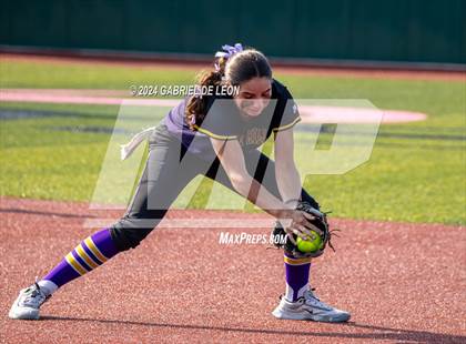 Thumbnail 3 in Harlingen South vs. Liberty Hill (UIL Softball 5A Region 2 & 4 Regional Semifinal) photogallery.