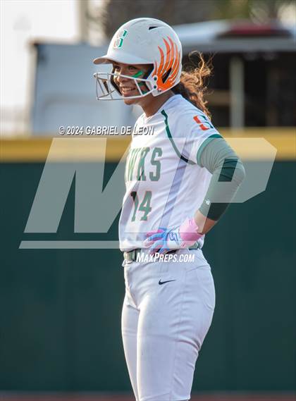 Thumbnail 1 in Harlingen South vs. Liberty Hill (UIL Softball 5A Region 2 & 4 Regional Semifinal) photogallery.