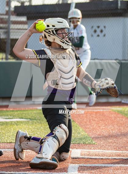 Thumbnail 2 in Harlingen South vs. Liberty Hill (UIL Softball 5A Region 2 & 4 Regional Semifinal) photogallery.