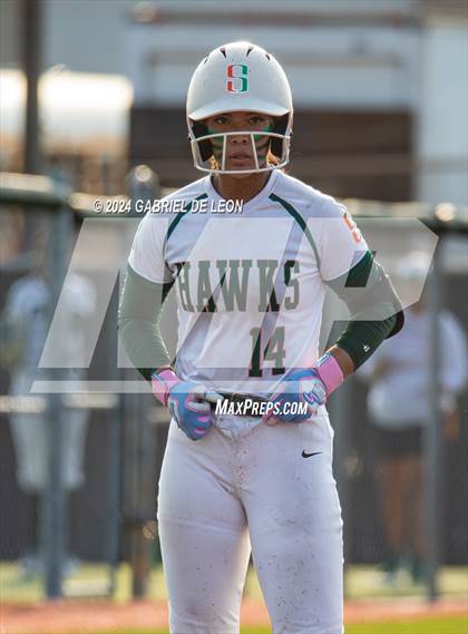 Thumbnail 1 in Harlingen South vs. Liberty Hill (UIL Softball 5A Region 2 & 4 Regional Semifinal) photogallery.