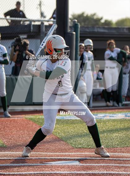 Thumbnail 1 in Harlingen South vs. Liberty Hill (UIL Softball 5A Region 2 & 4 Regional Semifinal) photogallery.