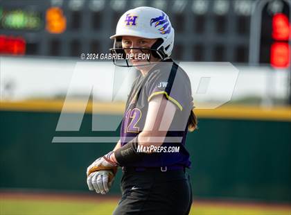 Thumbnail 3 in Harlingen South vs. Liberty Hill (UIL Softball 5A Region 2 & 4 Regional Semifinal) photogallery.