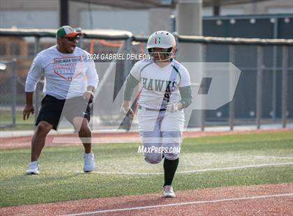 Thumbnail 2 in Harlingen South vs. Liberty Hill (UIL Softball 5A Region 2 & 4 Regional Semifinal) photogallery.