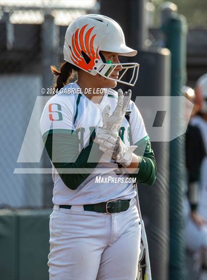 Thumbnail 3 in Harlingen South vs. Liberty Hill (UIL Softball 5A Region 2 & 4 Regional Semifinal) photogallery.