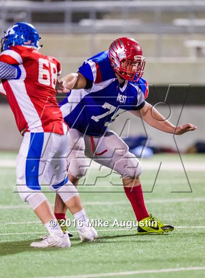 Thumbnail 3 in 2016 North Texas All-Star Football Classic photogallery.