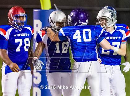 Thumbnail 3 in 2016 North Texas All-Star Football Classic photogallery.