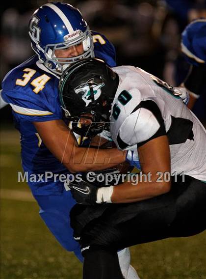 Thumbnail 2 in Santiago @ Charter Oak (CIF SS D2 Playoffs) photogallery.