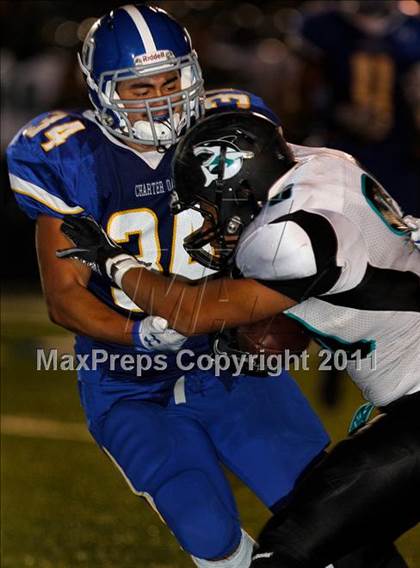 Thumbnail 1 in Santiago @ Charter Oak (CIF SS D2 Playoffs) photogallery.