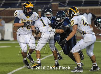 Thumbnail 1 in Clarkston vs. Lapeer (Battle at the Big House) photogallery.