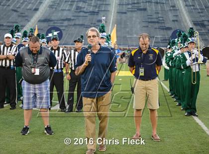 Thumbnail 2 in Clarkston vs. Lapeer (Battle at the Big House) photogallery.