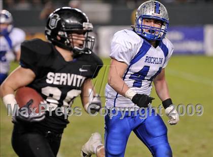 Thumbnail 2 in Rocklin vs. Servite (CIF State D2 Final) photogallery.