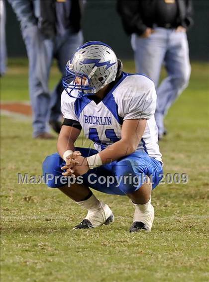 Thumbnail 2 in Rocklin vs. Servite (CIF State D2 Final) photogallery.