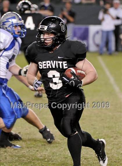 Thumbnail 3 in Rocklin vs. Servite (CIF State D2 Final) photogallery.