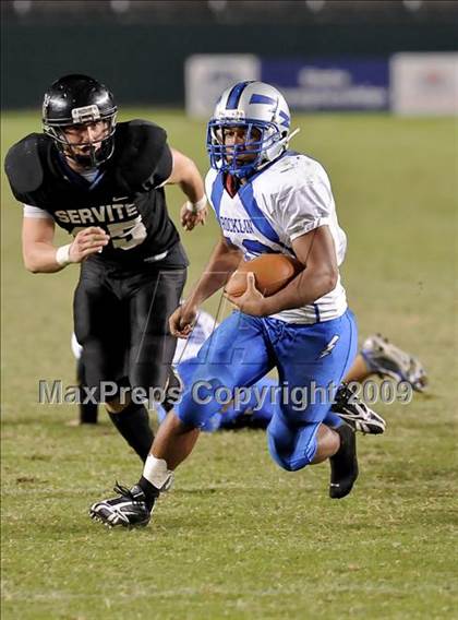 Thumbnail 1 in Rocklin vs. Servite (CIF State D2 Final) photogallery.