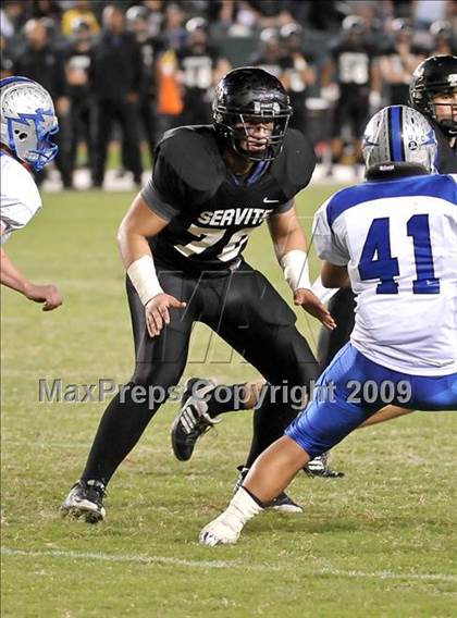 Thumbnail 3 in Rocklin vs. Servite (CIF State D2 Final) photogallery.