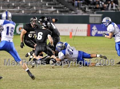 Thumbnail 3 in Rocklin vs. Servite (CIF State D2 Final) photogallery.