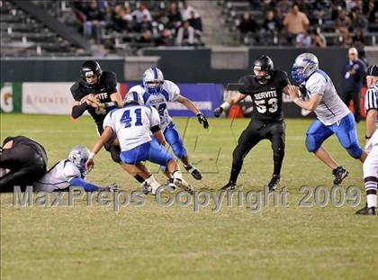 Thumbnail 2 in Rocklin vs. Servite (CIF State D2 Final) photogallery.
