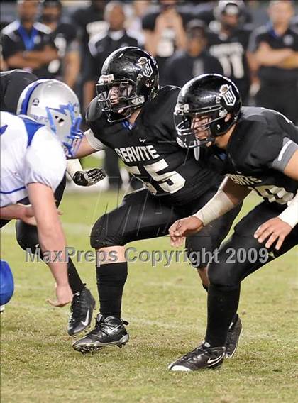 Thumbnail 3 in Rocklin vs. Servite (CIF State D2 Final) photogallery.