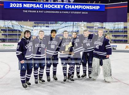 Thumbnail 3 in Phillips Academy vs  Westminster School (NEPSAC Large School Final) photogallery.