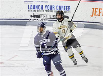 Thumbnail 1 in Phillips Academy vs  Westminster School (NEPSAC Large School Final) photogallery.