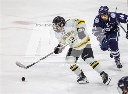 Thumbnail 2 in Phillips Academy vs  Westminster School (NEPSAC Large School Final) photogallery.