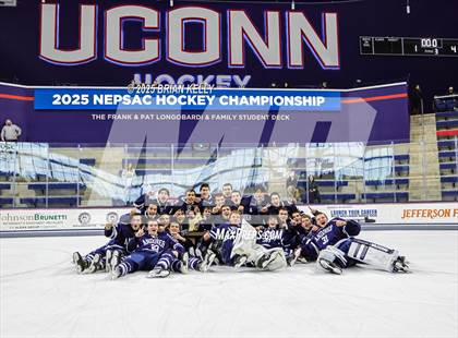 Thumbnail 2 in Phillips Academy vs  Westminster School (NEPSAC Large School Final) photogallery.