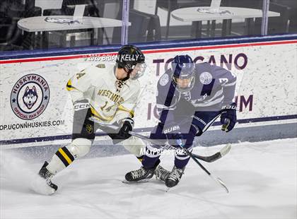 Thumbnail 2 in Phillips Academy vs  Westminster School (NEPSAC Large School Final) photogallery.