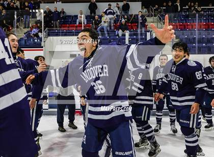 Thumbnail 2 in Phillips Academy vs  Westminster School (NEPSAC Large School Final) photogallery.