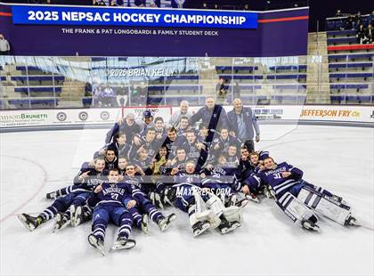 Thumbnail 1 in Phillips Academy vs  Westminster School (NEPSAC Large School Final) photogallery.