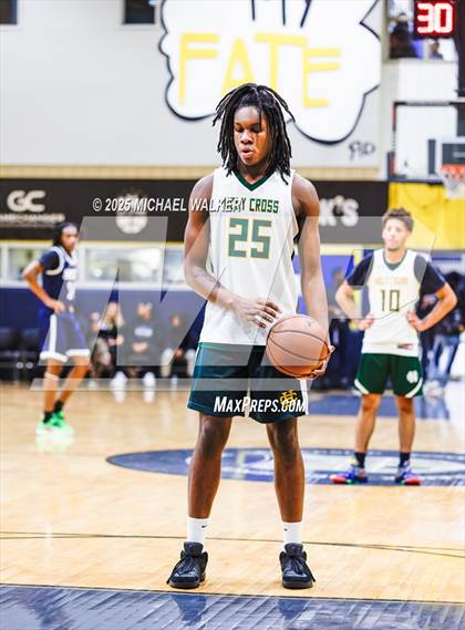 Thumbnail 1 in Holy Cross vs Achievement First (City Is Mine HS Classic) photogallery.