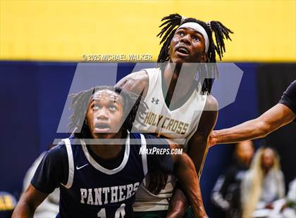 Thumbnail 2 in Holy Cross vs Achievement First (City Is Mine HS Classic) photogallery.